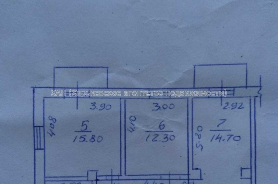 Продам квартиру, Каркача Ивана бульв. , 3  ком., 60 м², без ремонта 