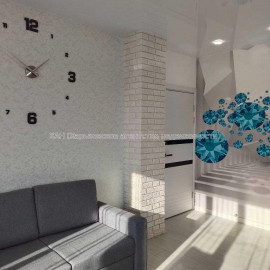 Продам квартиру, Академика Павлова ул. , 1 кім., 48 м², авторский дизайн