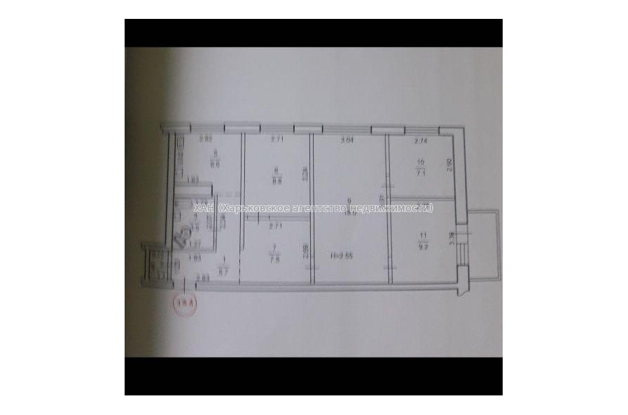 Продам квартиру, Амосова ул. , 4  ком., 70 м², капитальный ремонт 