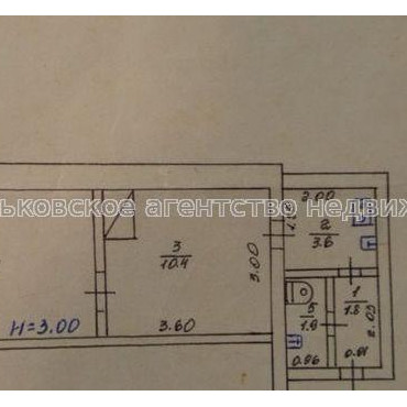 Продам квартиру, Одоевского ул. , 2  ком., 30.50 м², косметический ремонт 