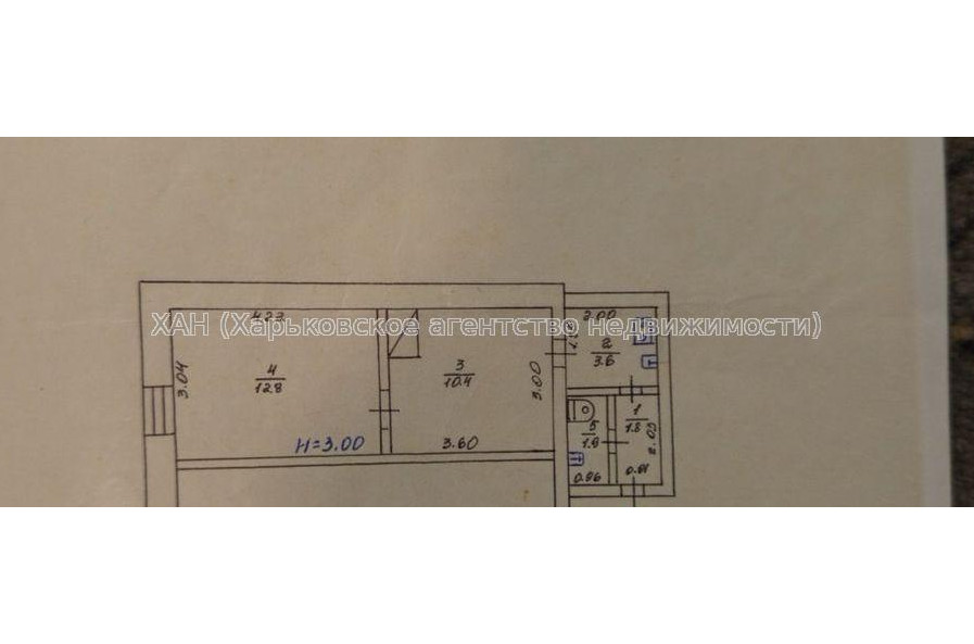 Продам квартиру, Одоевского ул. , 2 кім., 30.50 м², косметический ремонт 