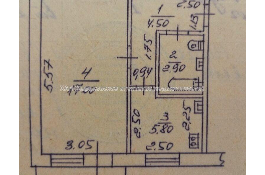 Продам квартиру, Петра Григоренко пр-т , 1 кім., 33 м², советский ремонт 