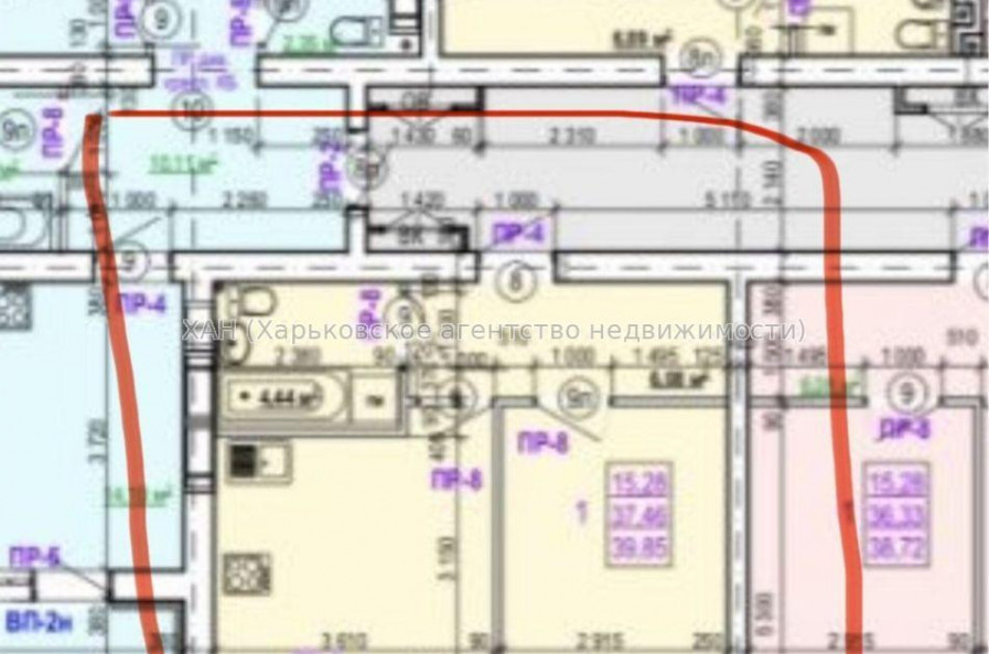 Продам квартиру, Валентиновская ул. , 1  ком., 40 м², без внутренних работ 