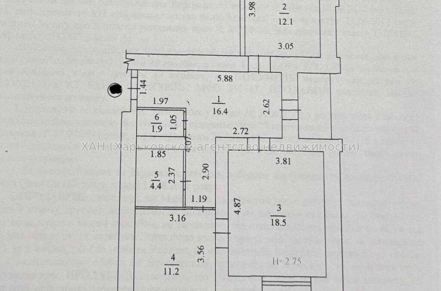 Продам квартиру, Тракторостроителей просп. , 103Г , 2 кім., 65 м², евроремонт 