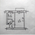 Продам квартиру, 23 Августа пер. , 1  ком., 30 м², капитальный ремонт 