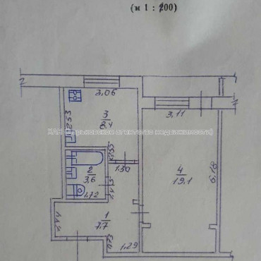 Продам квартиру, Киргизская ул. , 1 кім., 40.30 м², евроремонт 