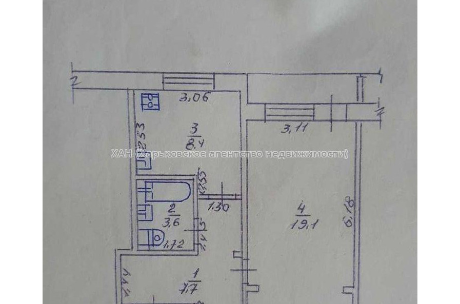 Продам квартиру, Киргизская ул. , 1  ком., 40.30 м², евроремонт 