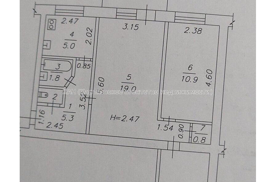 Продам квартиру, Деревянко ул. , 3  ком., 57 м², косметический ремонт 