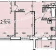 Продам квартиру, Мира ул. , 2  ком., 56 м², без внутренних работ 