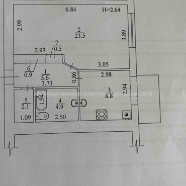 Продам квартиру, Любови Малой  просп. , 1  ком., 50 м², евроремонт 