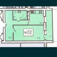 Продам квартиру, Непокоренных ул. , 1 кім., 48 м², без внутренних работ 