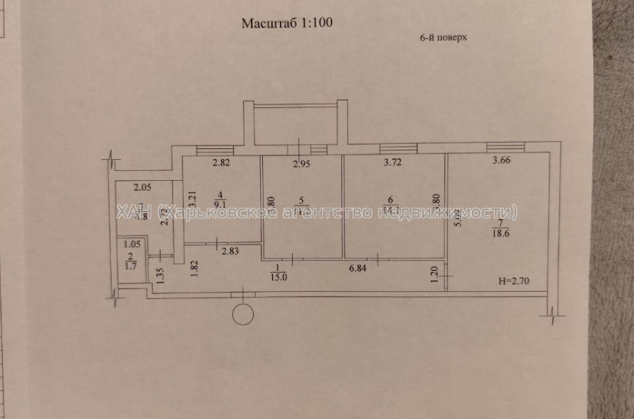 Продам квартиру, 51 , 3  ком., 76.30 м², авторский дизайн 