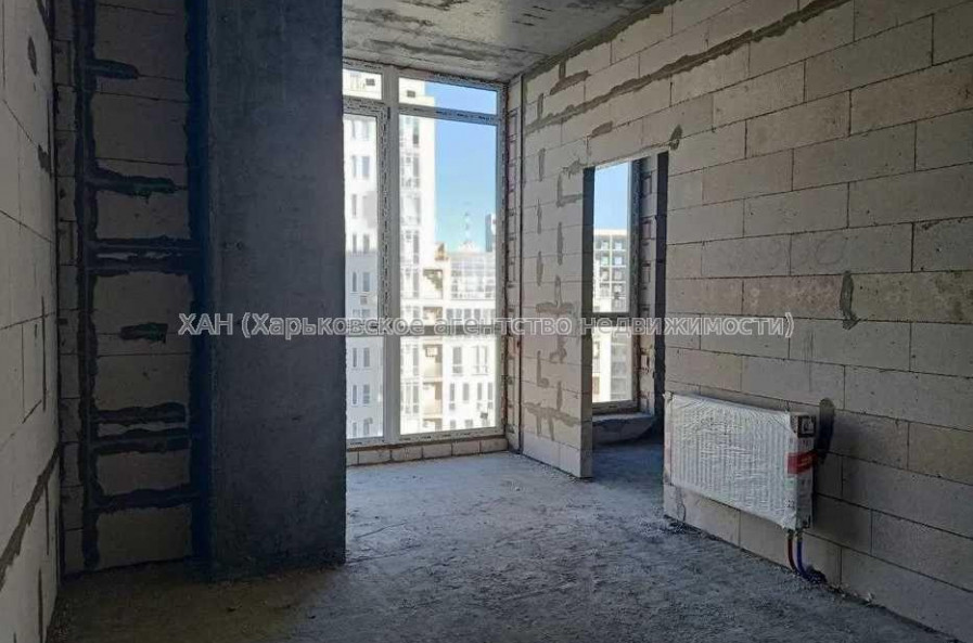 Продам квартиру, Клочковская ул. , 1 кім., 58.30 м², без внутренних работ 