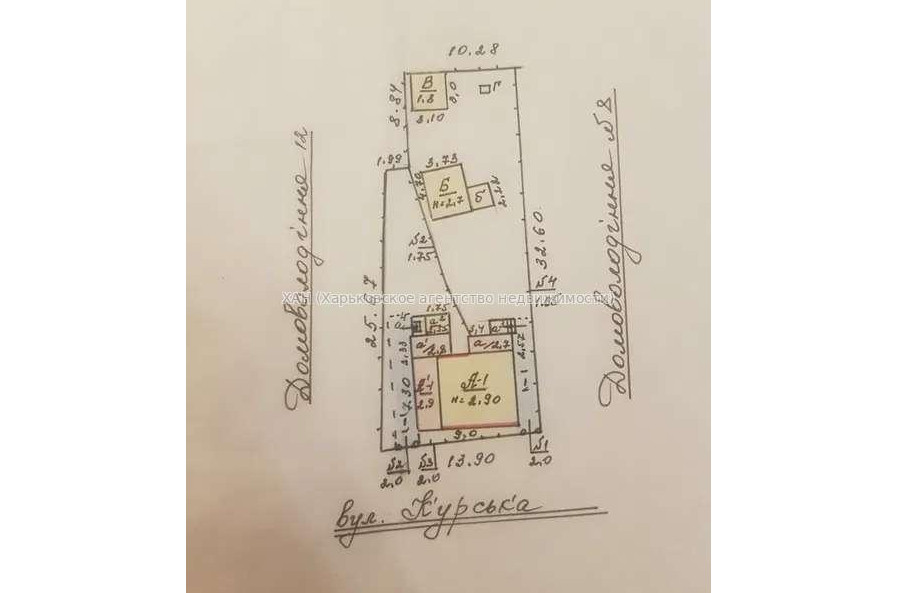 Продам будинок, Курская ул. , 10 , 40 м², 2 соток, без ремонта 