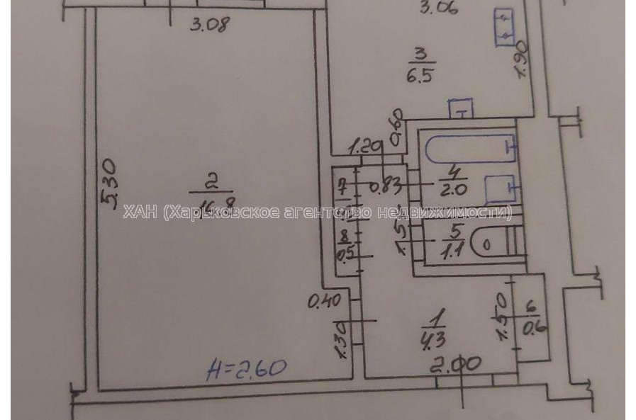 Продам квартиру, Станислава Парталы ул. , 1 кім., 33 м², косметический ремонт 