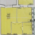 Продам квартиру, Лисаветинская ул. , 1 кім., 43 м², без внутренних работ 