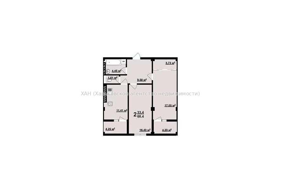Продам квартиру, Станислава Парталы ул. , 2 кім., 68.40 м², авторский дизайн 