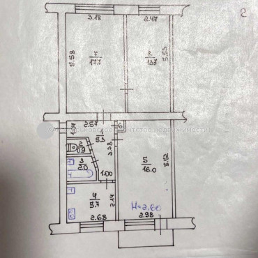 Продам квартиру, Астрономическая ул. , 3  ком., 63 м², евроремонт 