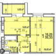 Продам квартиру, Мира ул. , 1 кім., 36 м², без ремонта 
