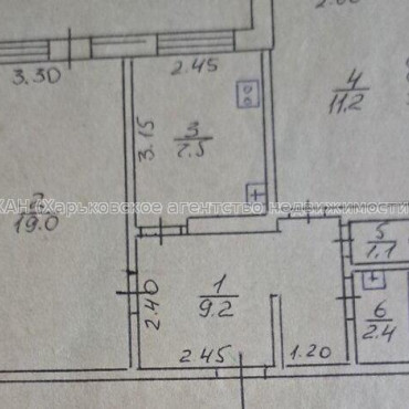 Продам квартиру, Гвардейцев Широнинцев ул. , 2 кім., 53.50 м², капитальный ремонт 