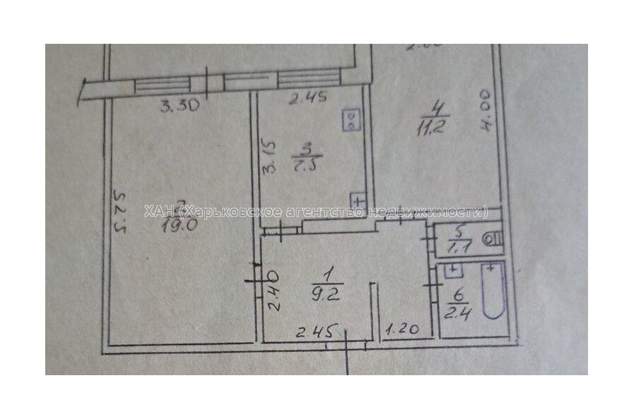 Продам квартиру, Гвардейцев Широнинцев ул. , 2 кім., 53.50 м², капитальный ремонт 