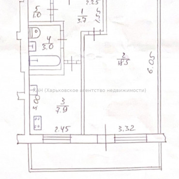 Продам квартиру, 92-й бригады ул. , 1  ком., 35.60 м², советский ремонт 