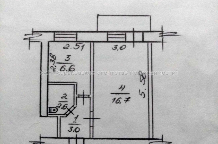 Продам квартиру, 23 Августа пер. , 7 , 1  ком., 30 м², евроремонт 