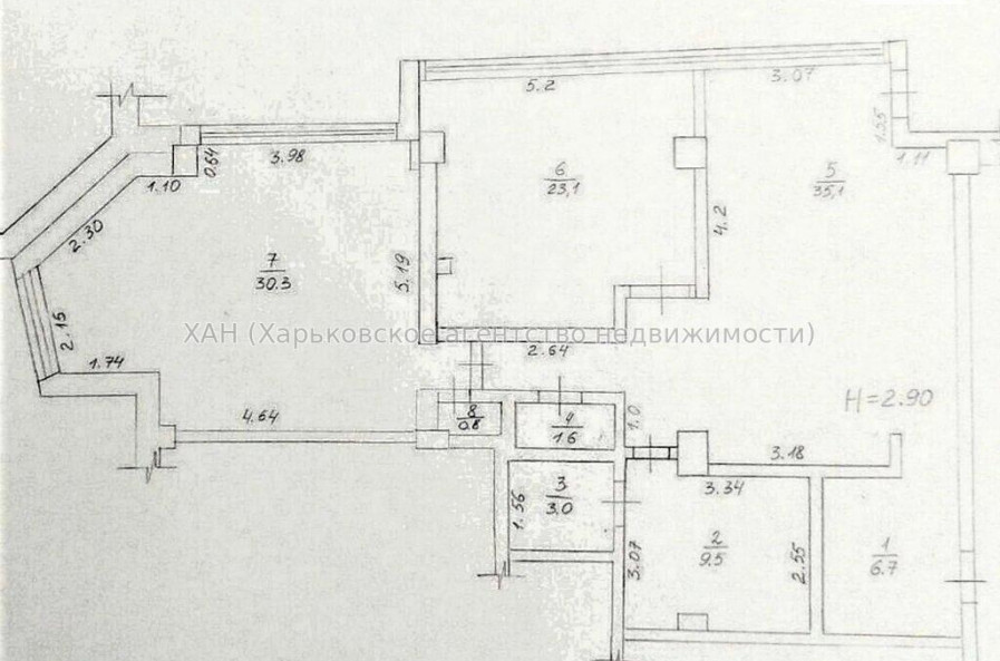 Продам квартиру, Культуры ул. , 2  ком., 110 м², авторский дизайн 