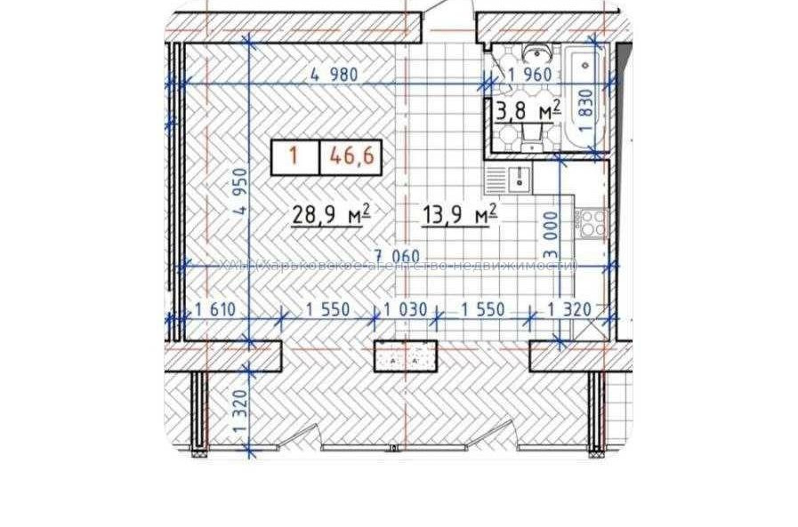 Продам квартиру, Григоровское шоссе , 1 кім., 47 м², евроремонт 