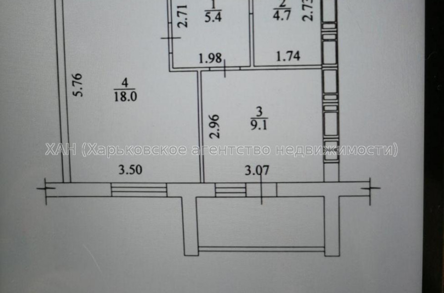 Продам квартиру, Льва Ландау просп. , 1 кім., 39 м², без внутренних работ 