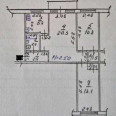 Продам квартиру, Генерала Момота ул. , 3  ком., 59 м², косметический ремонт 