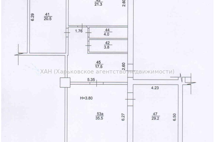 Продам квартиру, Павловская площ. , 3 кім., 132 м², советский ремонт 