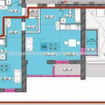 Продам квартиру, Полтавский Шлях ул. , 1  ком., 53 м², без отделочных работ 