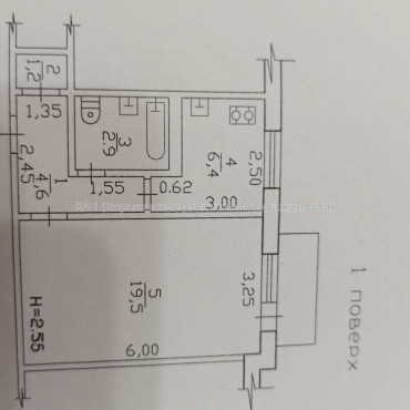 Продам квартиру, Академика Павлова ул. , 1 кім., 35 м², без ремонта 