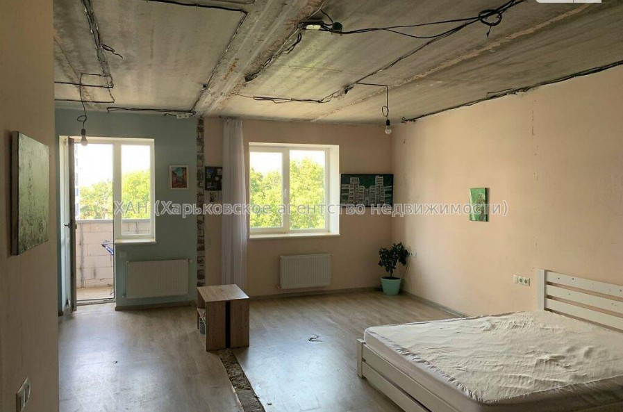 Продам квартиру, Героев Харькова просп. , 1 кім., 46 м², частичный ремонт 