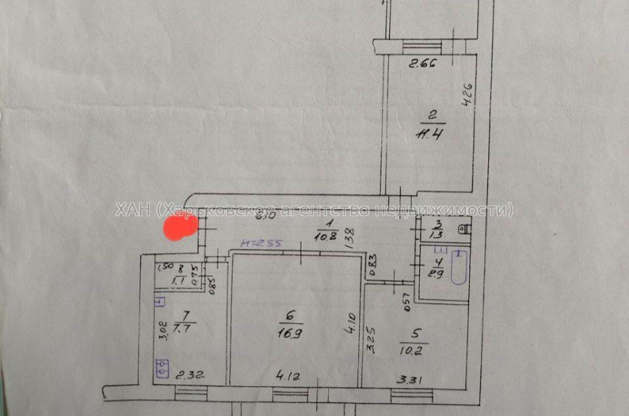 Продам квартиру, Свинаренко Петра ул. , 18 , 3  ком., 64.90 м², частичный ремонт 