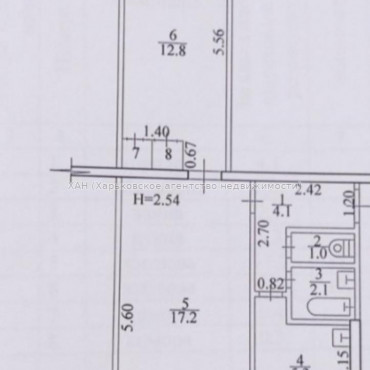 Продам квартиру, Байрона пр-т , 2 кім., 45 м², косметический ремонт 