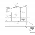 Продам квартиру, Полтавский Шлях ул. , 2 кім., 45 м², капитальный ремонт 