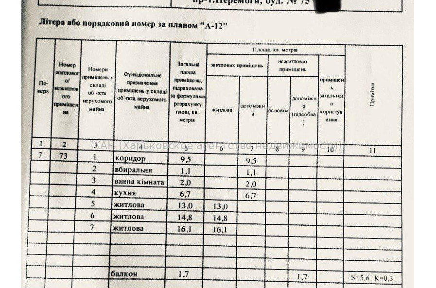 Продам квартиру, Победы просп. , 3  ком., 64.90 м², косметический ремонт 