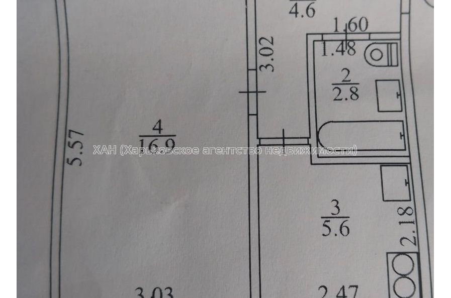 Продам квартиру, Байрона пр-т , 1 кім., 30.80 м², косметический ремонт 