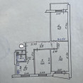 Продам квартиру, Тарасовская ул. , 3 кім., 65.20 м², без ремонта 