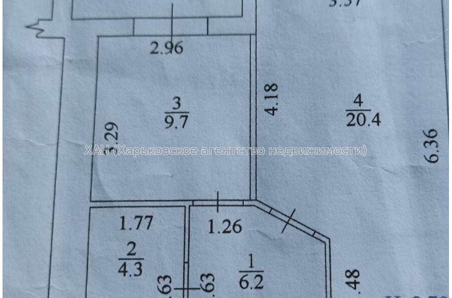Продам квартиру, Салтовское шоссе , 1  ком., 43 м², без внутренних работ 
