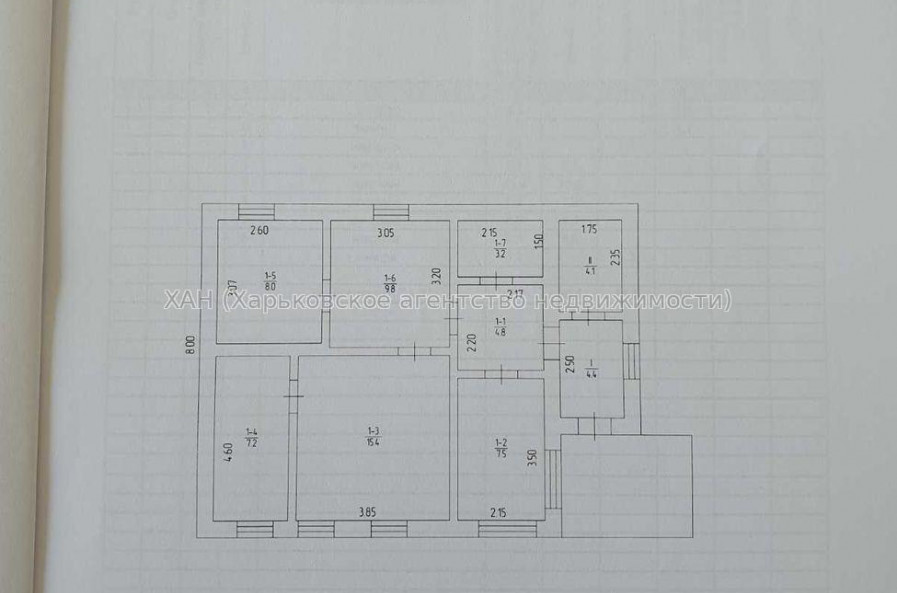 Продам дом, Ново-Румянцевская ул. , 13 , 64.40 м², 8 сот., советский ремонт 