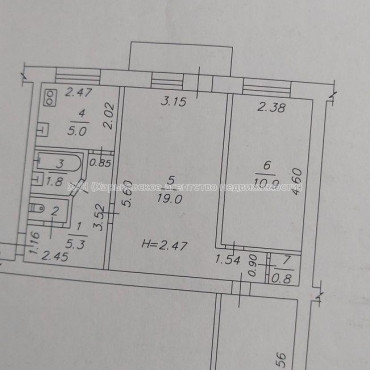 Продам квартиру, Деревянко ул. , 3 кім., 57 м², советский ремонт 