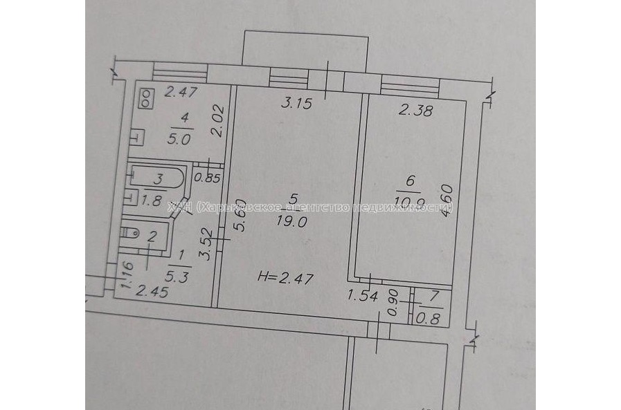Продам квартиру, Деревянко ул. , 3 кім., 57 м², советский ремонт 