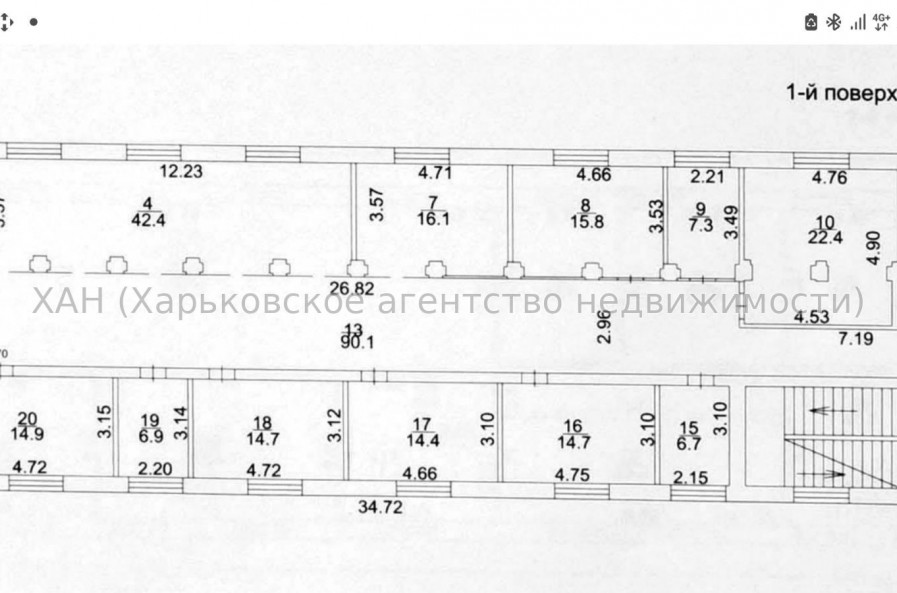 Здам нежитлову нерухомість, помещение свободного назначения , 7 кім., 150 м², косметический ремонт 
