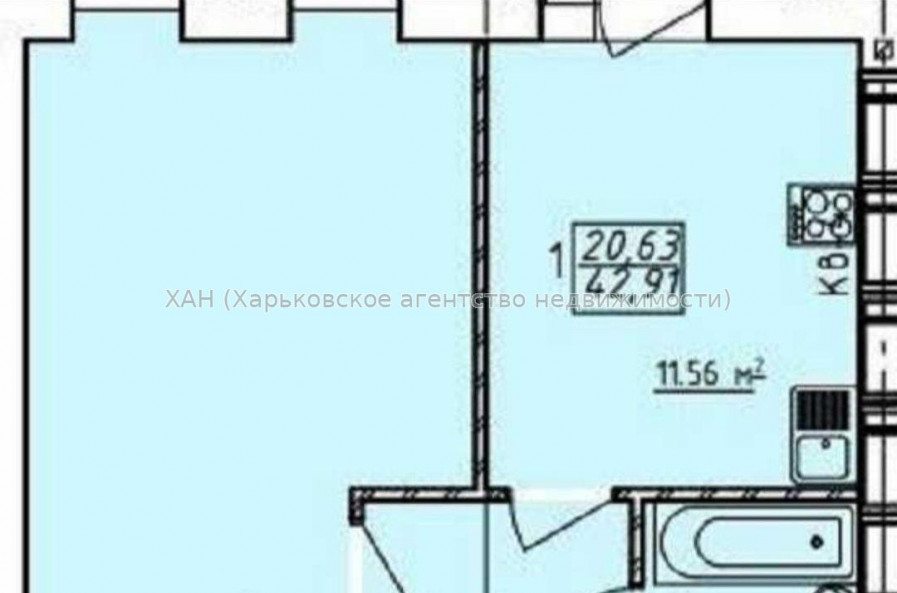 Продам квартиру, Лисаветинская ул. , 1  ком., 43 м², авторский дизайн 