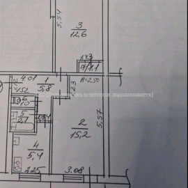 Продам квартиру, Садовый проезд , 2 кім., 44 м², без ремонта