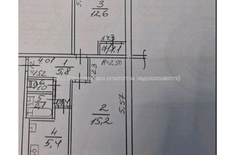 Продам квартиру, Садовый проезд , 2  ком., 44 м², без ремонта 