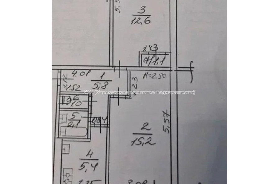 Продам квартиру, Садовый проезд , 2  ком., 44 м², без ремонта 